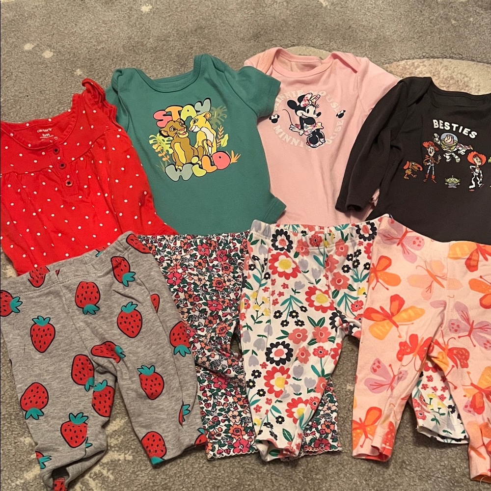Summer Baby Clothing Set